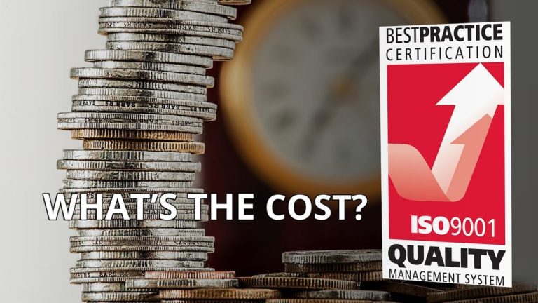 What is the cost of ISO 9001 Certification?